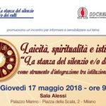 Stanze del Silenzio: evento a Milano