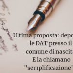 Proposta del Movimento 5 stelle sulle DAT