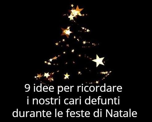 9 idee per ricordare i defunti durante il Natale