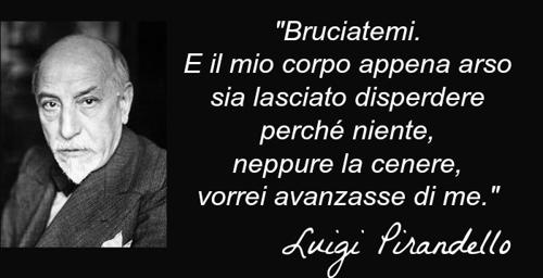 La storia delle ceneri di Pirandello