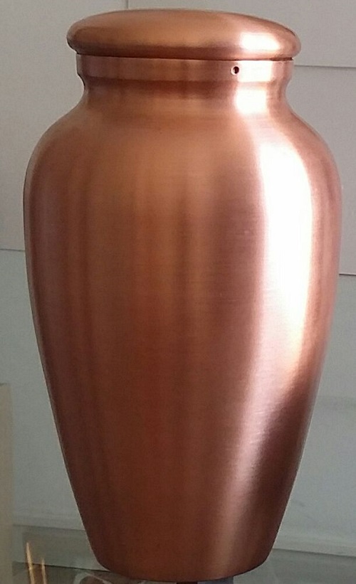 urna ad anfora in rame