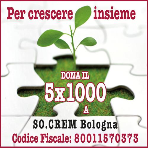 Dona il 5per1000 a socrem bologna