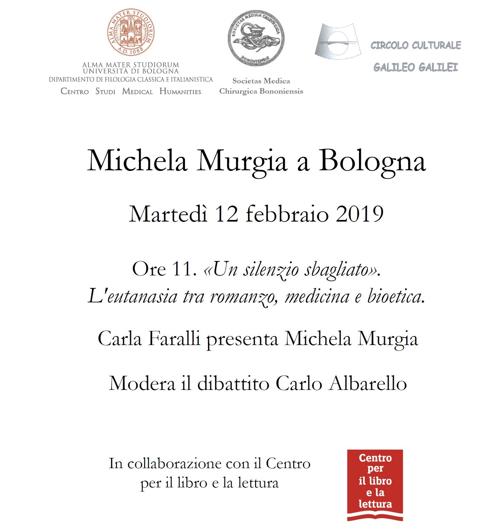 Incontro con Michela Murgia a Bologna