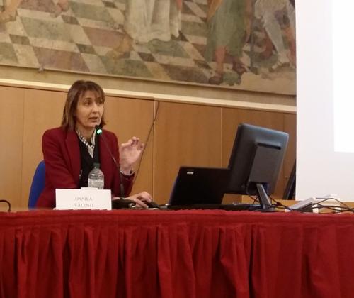 Danila Valenti al convegno sulle cure palliative