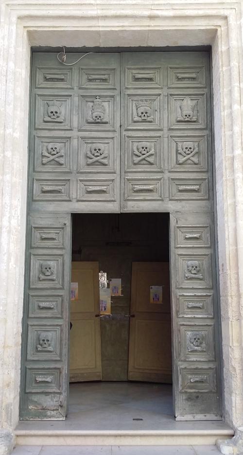 Portale Chiesa del Purgatorio a Matera