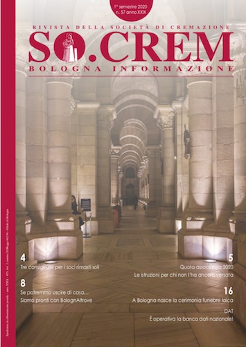 Copertina rivista socrem bologna